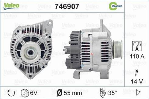 Valeo 746907 - Alternatore autozon.pro