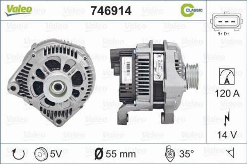 Valeo 746914 - Alternatore autozon.pro