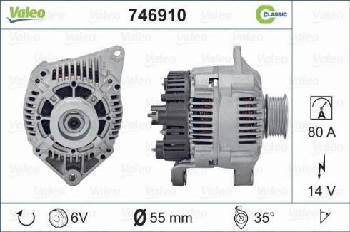 Valeo 746910 - Alternatore autozon.pro