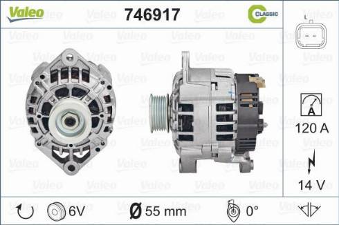 Valeo 746917 - Alternatore autozon.pro