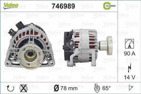 Valeo 746989 - Alternatore autozon.pro