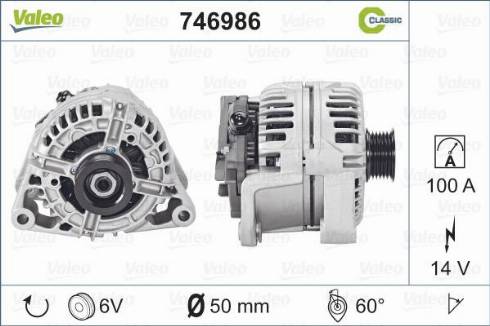 Valeo 746986 - Alternatore autozon.pro