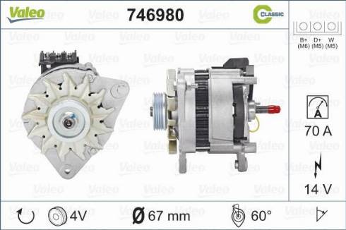 Valeo 746980 - Alternatore autozon.pro