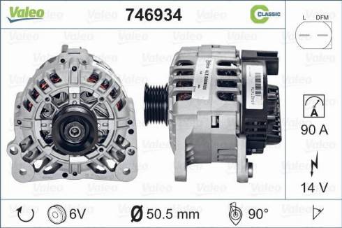 Valeo 746934 - Alternatore autozon.pro