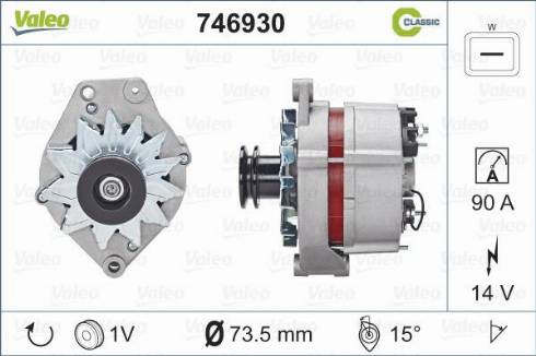 Valeo 746930 - Alternatore autozon.pro