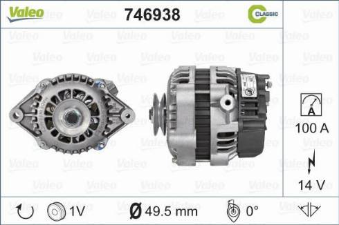 Valeo 746938 - Alternatore autozon.pro