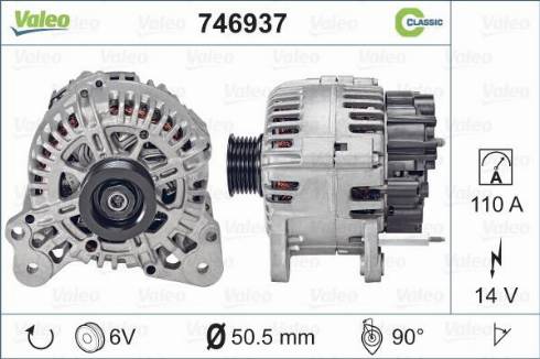 Valeo 746937 - Alternatore autozon.pro