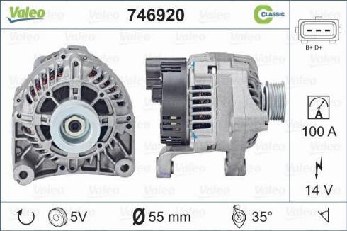 Valeo 746920 - Alternatore autozon.pro