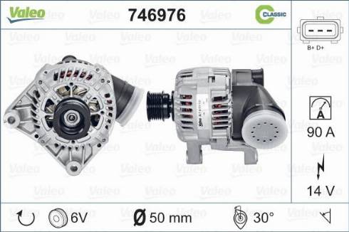 Valeo 746976 - Alternatore autozon.pro