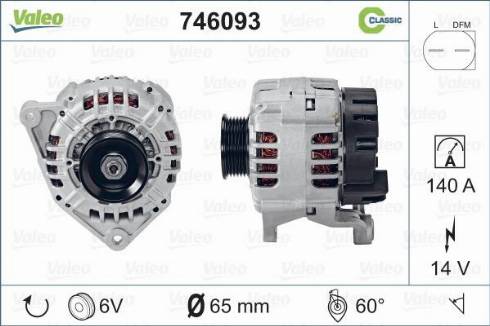 Valeo 746093 - Alternatore autozon.pro