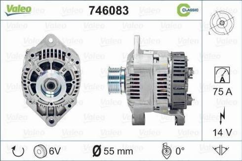 Valeo 746083 - Alternatore autozon.pro