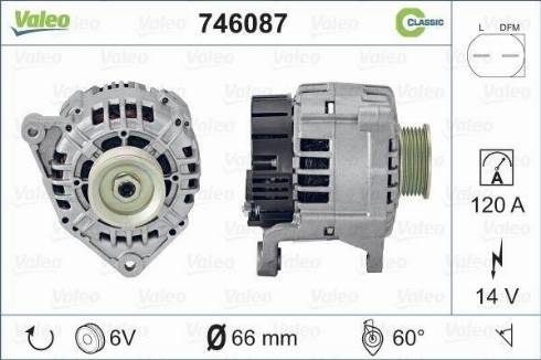 Valeo 746087 - Alternatore autozon.pro