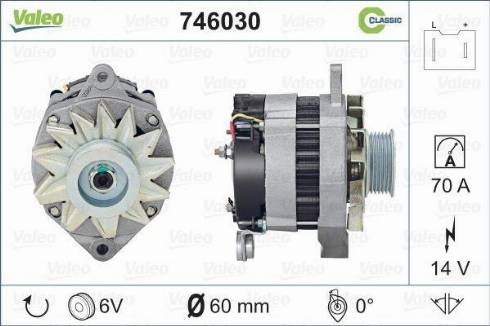 Valeo 746030 - Alternatore autozon.pro