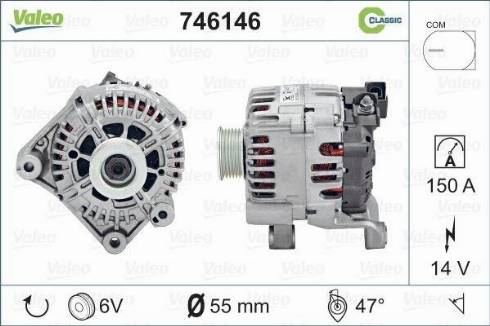 Valeo 746146 - Alternatore autozon.pro