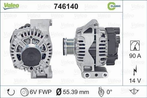 Valeo 746140 - Alternatore autozon.pro