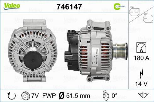 Valeo 746147 - Alternatore autozon.pro