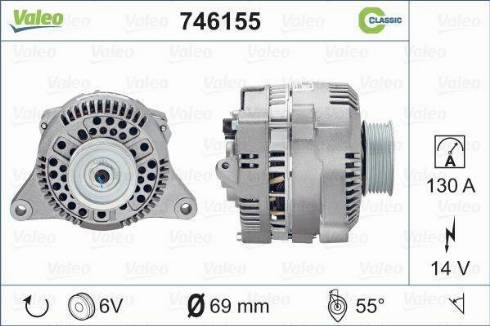 Valeo 746155 - Alternatore autozon.pro