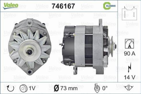 Valeo 746167 - Alternatore autozon.pro