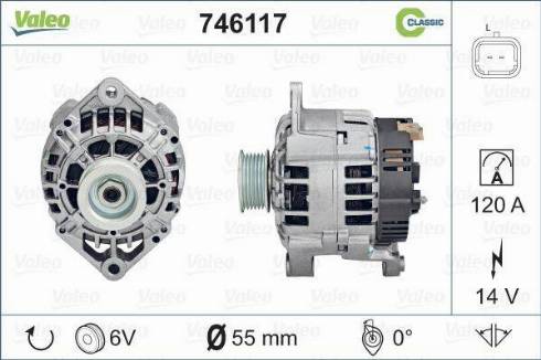 Valeo 746117 - Alternatore autozon.pro