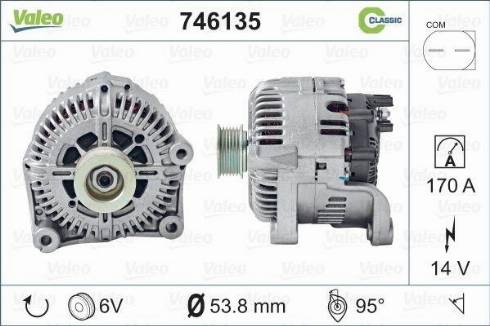 Valeo 746135 - Alternatore autozon.pro