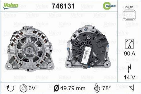 Valeo 746131 - Alternatore autozon.pro