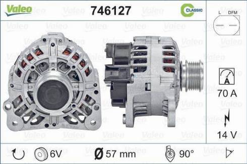 Valeo 746127 - Alternatore autozon.pro