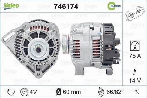 Valeo 746174 - Alternatore autozon.pro