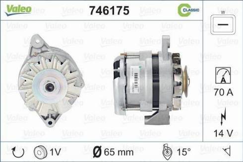 Valeo 746175 - Alternatore autozon.pro