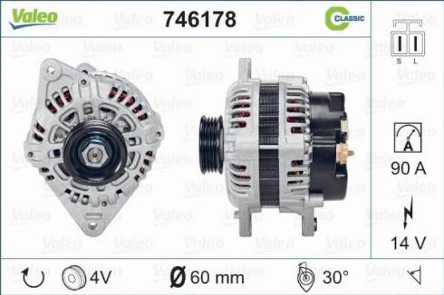 Valeo 746178 - Alternatore autozon.pro