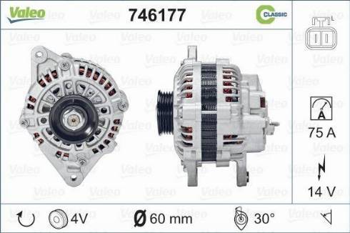 Valeo 746177 - Alternatore autozon.pro