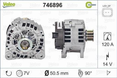 Valeo 746896 - Alternatore autozon.pro