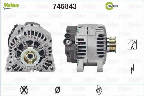 Valeo 746843 - Alternatore autozon.pro