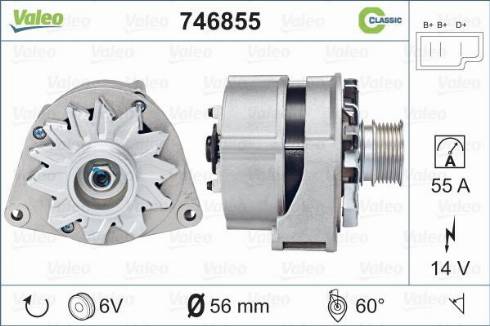 Valeo 746855 - Alternatore autozon.pro