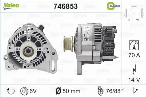 Valeo 746853 - Alternatore autozon.pro