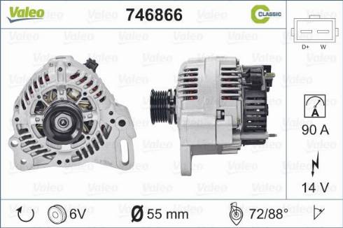 Valeo 746866 - Alternatore autozon.pro