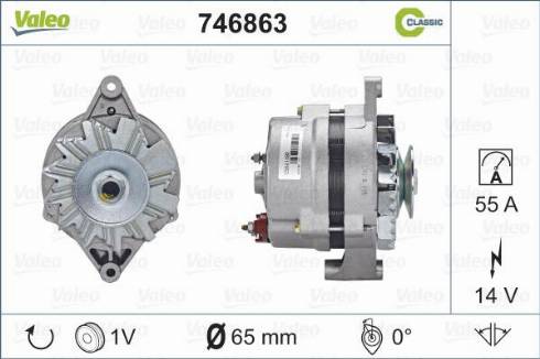 Valeo 746863 - Alternatore autozon.pro