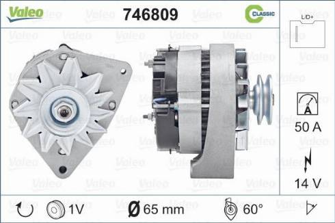 Valeo 746809 - Alternatore autozon.pro