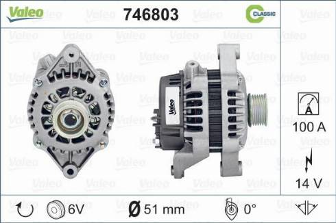 Valeo 746803 - Alternatore autozon.pro