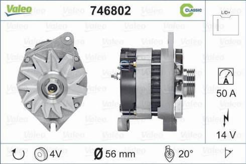 Valeo 746802 - Alternatore autozon.pro