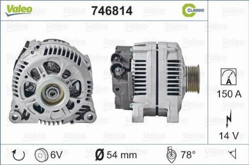 Valeo 746814 - Alternatore autozon.pro