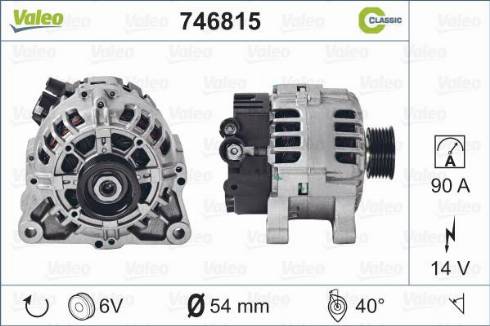 Valeo 746815 - Alternatore autozon.pro