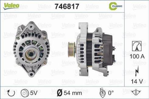 Valeo 746817 - Alternatore autozon.pro