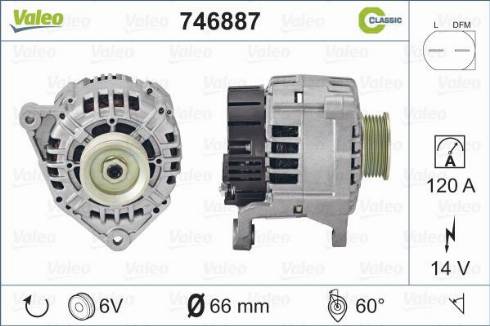 Valeo 746887 - Alternatore autozon.pro