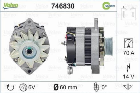 Valeo 746830 - Alternatore autozon.pro