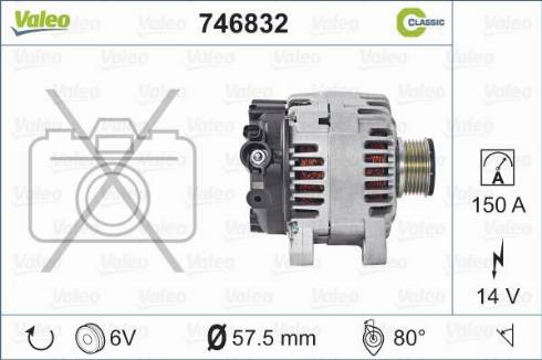 Valeo 746832 - Alternatore autozon.pro