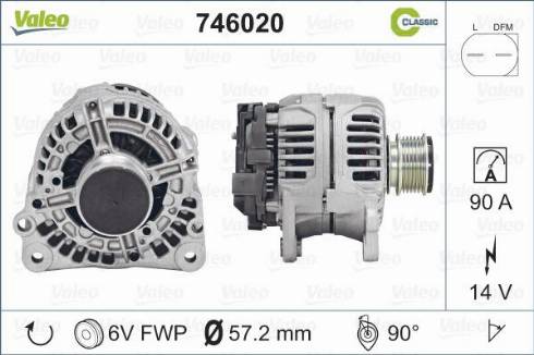 Valeo 746820 - Alternatore autozon.pro