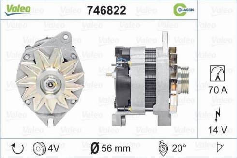 Valeo 746822 - Alternatore autozon.pro