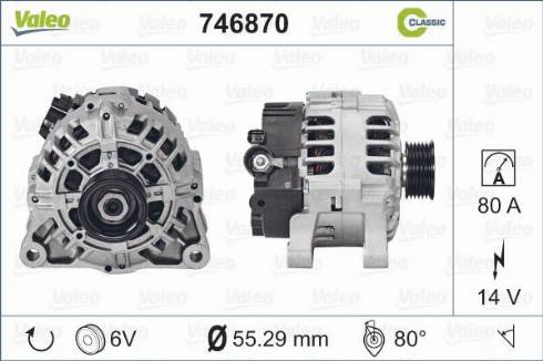 Valeo 746870 - Alternatore autozon.pro