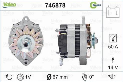 Valeo 746878 - Alternatore autozon.pro