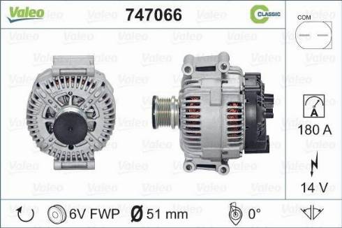 Valeo 747066 - Alternatore autozon.pro